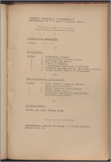 Sprawozdanie / Centrala Informacji i Dokumentacji 1940.01.06, no. 79