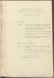 Sprawozdanie / Centrala Informacji i Dokumentacji 1940.01.13, no. 86