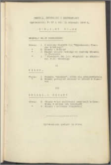 Sprawozdanie / Centrala Informacji i Dokumentacji 1940.01.14, no. 87