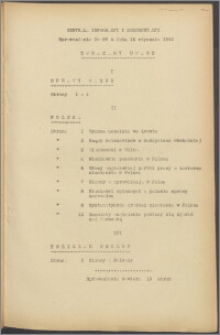 Sprawozdanie / Centrala Informacji i Dokumentacji 1940.01.16, no. 89