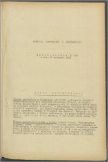 Sprawozdanie / Centrala Informacji i Dokumentacji 1940.01.27, no. 100