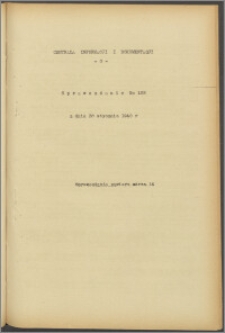 Sprawozdanie / Centrala Informacji i Dokumentacji 1940.01.30, no. 103