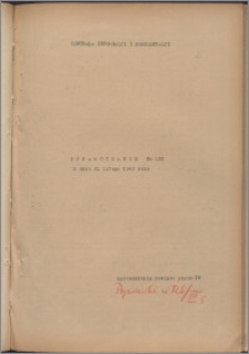 Sprawozdanie / Centrala Informacji i Dokumentacji 1940.02.21, no. 125
