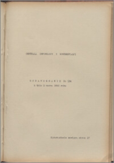 Sprawozdanie / Centrala Informacji i Dokumentacji 1940.03.01, no. 134