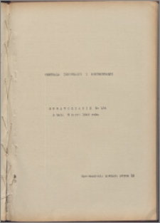 Sprawozdanie / Centrala Informacji i Dokumentacji 1940.03.03, no. 136