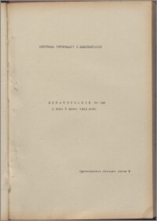 Sprawozdanie / Centrala Informacji i Dokumentacji 1940.03.05, no. 138
