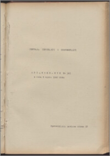 Sprawozdanie / Centrala Informacji i Dokumentacji 1940.03.08, no. 141