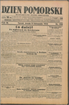 Dzień Pomorski 1932.11.09, R. 4 nr 258