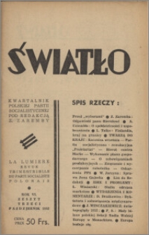 Światło 1952, R. 6 z. 3