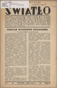 Światło 1955, R. 9 z. 1