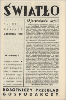 Światło 1958, R. 12 z. 6