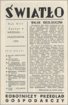 Światło 1959, R. 13 z. 4