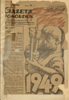 Gazeta Pomorska, 1949.01.01, R.2, nr 1