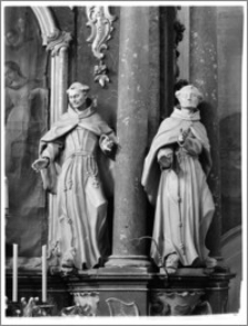Ostrołęka – Kościół Nawiedzenia Najświętszej Maryi Panny [fragment ołtarza głównego]