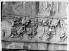 Malbork. Zespół zamkowy. Kościół zamkowy pw. NMP, portal główny, tzw. Złota Brama - fragment
