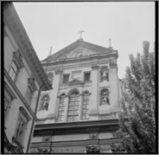 Lwów (Ukraina). Kościół św. Piotra i św. Pawła oraz klasztor Jezuitów. Elewacja