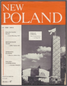 New Poland : a magazine of British-Polish interests / by Friends of Democratic Poland 1947-1948, Vol. 3 no. 11