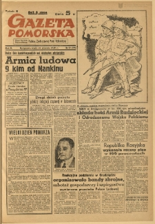Gazeta Pomorska, 1949.01.26, R.2, nr 25