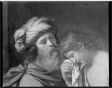 Włocławek. Kuria Biskupia. Obraz „Powrót syna marnotrawnego” aut. Guercino - fragment
