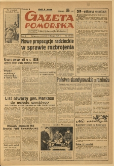 Gazeta Pomorska, 1949.02.10, R.2, nr 40