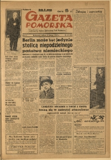 Gazeta Pomorska, 1949.02.12, R.2, nr 42