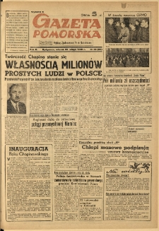 Gazeta Pomorska, 1949.02.22, R.2, nr 52