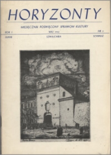 Horyzonty : miesięcznik poświęcony sprawom kultury 1946, R. 1 nr 5