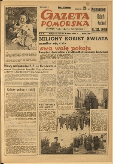 Gazeta Pomorska, 1949.03.08, R.2, nr 66