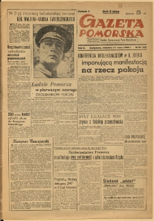 Gazeta Pomorska, 1949.03.27, R.2, nr 85