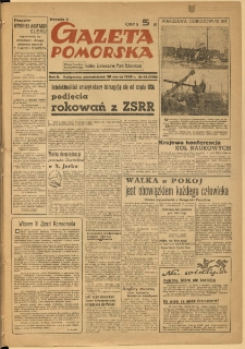 Gazeta Pomorska, 1949.03.28, R.2, nr 86