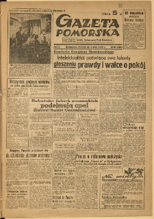 Gazeta Pomorska, 1949.03.29, R.2, nr 87