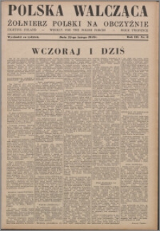 Polska Walcząca - Żołnierz Polski na Obczyźnie 1941.02.22, R. 3 nr 8