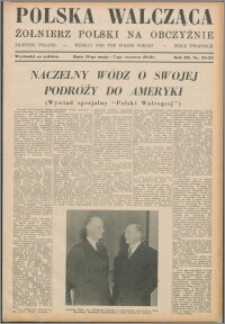 Polska Walcząca - Żołnierz Polski na Obczyźnie 1941.05.31-1941.06.07, R. 3 nr 22-23