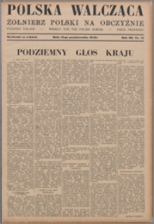 Polska Walcząca - Żołnierz Polski na Obczyźnie 1941.10.11, R. 3 nr 41