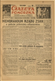 Gazeta Pomorska, 1949.04.02, R.2, nr 91