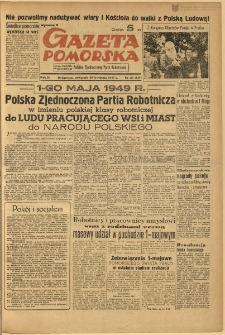 Gazeta Pomorska, 1949.04.28, R.2, nr 115