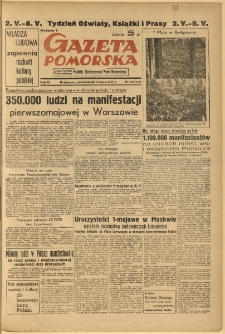 Gazeta Pomorska, 1949.05.02, R.2, nr 119