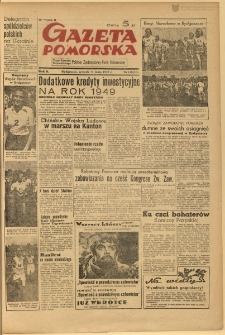 Gazeta Pomorska, 1949.05.31, R.2, nr 148
