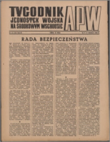 Tygodnik Jednostek Wojska na Środkowym Wschodzie 1946, R. 3 nr 13 (105)