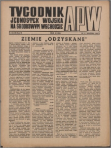 Tygodnik Jednostek Wojska na Środkowym Wschodzie 1946, R. 3 nr 14 (106)