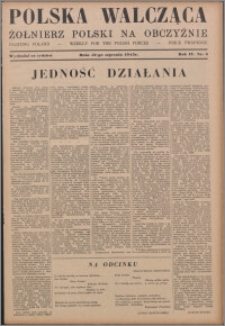 Polska Walcząca - Żołnierz Polski na Obczyźnie 1942.01.31, R. 4 nr 5