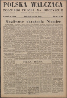 Polska Walcząca - Żołnierz Polski na Obczyźnie 1942.06.20, R. 4 nr 25