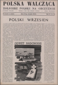 Polska Walcząca - Żołnierz Polski na Obczyźnie 1942.08.29, R. 4 nr 35