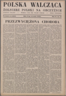 Polska Walcząca - Żołnierz Polski na Obczyźnie 1942.09.12, R. 4 nr 37