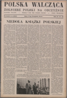 Polska Walcząca - Żołnierz Polski na Obczyźnie 1942.11.14, R. 4 nr 46