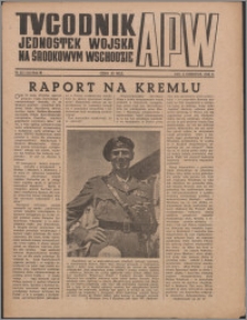 Tygodnik Jednostek Wojska na Środkowym Wschodzie 1946, R. 3 nr 22 (114)
