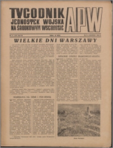 Tygodnik Jednostek Wojska na Środkowym Wschodzie 1946, R. 3 nr 31 (123)