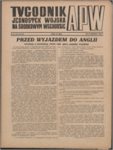 Tygodnik Jednostek Wojska na Środkowym Wschodzie 1946, R. 3 nr 33 (125)