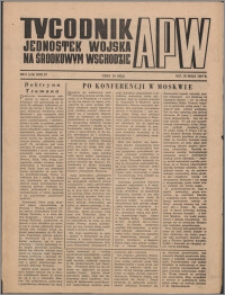 Tygodnik Jednostek Wojska na Środkowym Wschodzie 1947, R. 4 nr 9 (144)