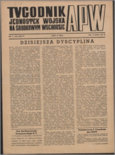 Tygodnik Jednostek Wojska na Środkowym Wschodzie 1947, R. 4 nr 11 (146)